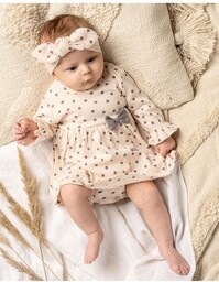 Nicol Sukienko-body bawełniane z długim rękawem Sara, Rozmiar: