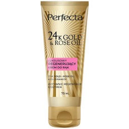 24K Gold & Rose Oil luksusowy regenerujący krem