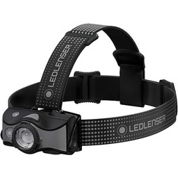 Ledlenser MH7 Outdoorowa latarka czołowa LED, czarna/szara,