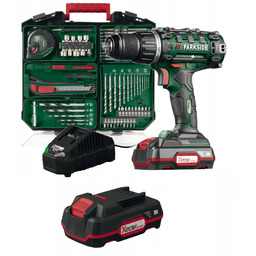 Parkside Wiertarka Wkretarka Pabs 20-Li G8 20V 2x