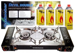 Kuchenka Turystczna Dwupalnikowa 2300 W Rsonic