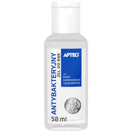 APTEO Antybakteryjny żel do rąk, 58ml