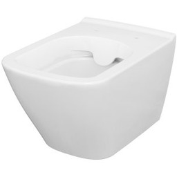 CERSANIT Miska WC podwieszana CITY prostokątna CleanOn bez