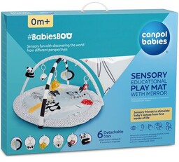 CANPOL BABIES Mata edukacyjna BabiesBoo 68/092 Pieluszki muślinowe