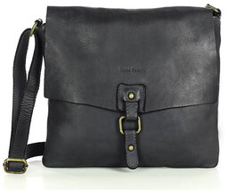 Torebka skórzana listonoszka stylowy minimalizm ala messenger leather