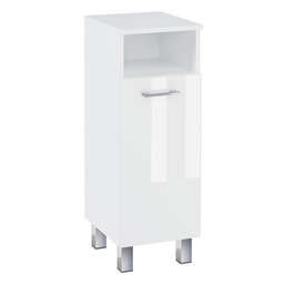 Słupek łazienkowy szafka łazienkowa regał do łazienki biały