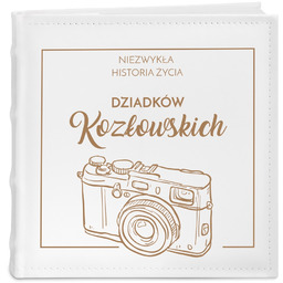 Album na zdjęcia z nadrukiem dla dziadków