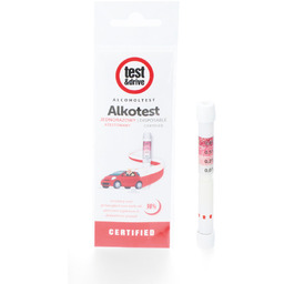 ALCOHOL TEST Alkomat jednorazowy, display 10 opakowań po