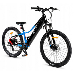 Rower elektryczny junior Olpran Pluma (26'') czarny 378Wh