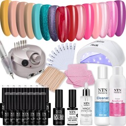 Niezbędnik Manicurzystki Zestaw Do Manicure Hybrydowego Dla Początkujących