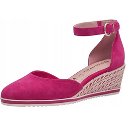 TAMARIS DAMSKIE CZÓŁENKA NA KOTURNIE SKÓRZANE RÓŻOWE 39