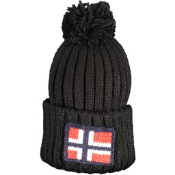 Norway 1963 CZARNA CZAPKA MĘSKA