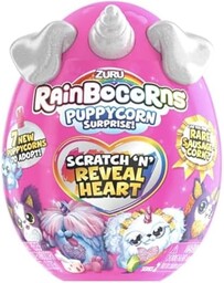 Rainbocorns Sparkle Heart Puppycorn Surprise! Zabawka, Wielokolorowy,