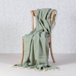 Pled Zelandia 140x200cm smoke green, 140 x 200