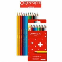 Kredki ołówkowe 12 kolorów CARAN D''ACHE SWISSCOLOR /CD1284-812/