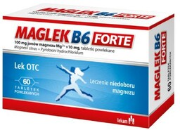 Maglek B6 Forte lek z magnezem i witaminą
