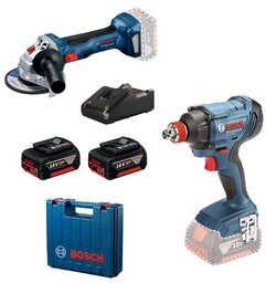 Bosch_elektronarzedzia Zestaw elektronarzędzi BOSCH Professional 0615990N1U GDX 180LI