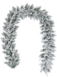 Girlanda świąteczna ze śniegiem, 200 cm