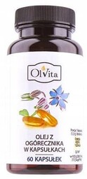 OLVITA Olej z ogórecznika, 60 kaps.