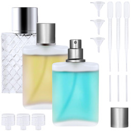 3 sztuki rozpylaczy do perfum 50ml przenośny przezroczysty