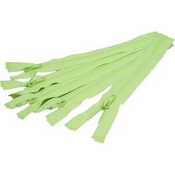 Trimz Zamek błyskawiczny, fluorescencyjny żółty, 40 cm