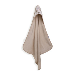 Babymatex Okrycie kąpielowe niemowlęce 100x100 Bamboo Design beżowe