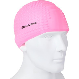 Endless EL1021 Comfortable Silicon Swimming Cap with Bubble