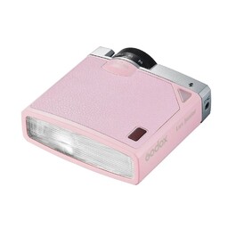 Retro Lampa błyskowa Godox Lux Junior (różowa)