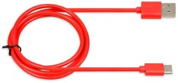 Ibox IKUMTCR USB-A do USB-C 1m 3A czerwony