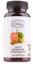Olvita Olej z pestek dyni, 120 kaps.