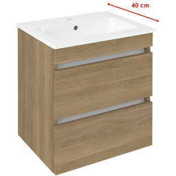 Sapho EZ492-2525 EZARA szafka pod umywalkę 48x54x39cm dąb