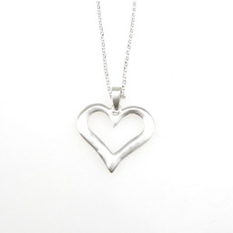Serce III - zawieszka srebrna