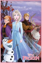 Duży Dywan Frozen Dywan Kraina Lodu Elsa Anna