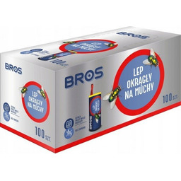 Bros Lep okrągły na muchy 100 szt.