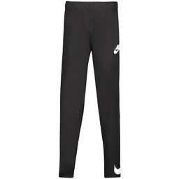 Czarne legginsy Nike dla dziewcząt