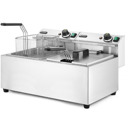 Frytownica elektryczna dwukomorowa 2x8L - Hendi Profi Line