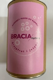 Bracia Mydlarze, puder do kąpieli Grejpfrut i jeżyna,