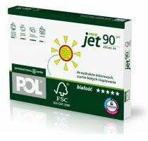 Papier ksero biały A4/90 klasa A Cie166 POLJET