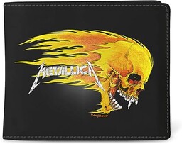 Rocksax Metallica Wallet - Pushead Flame - 13cm