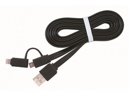 Gembird Combo USB-A - microUSB + Lightning (1m)