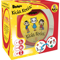 Dobble Kicia Kocia, gra rodzinna, Rebel