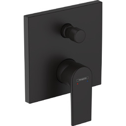 Hansgrohe Vernis Shape Bateria wannowa podtynkowa Czarny Mat