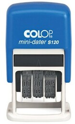 Datownik COLOP cyfrowy mini S120 poduszka czarna /S120/