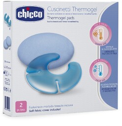 Chicco, Termożelowy okład na piersi, 2 szt.