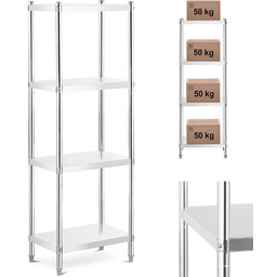 Regał metalowy magazynowy gastronomiczny do 200 kg 60