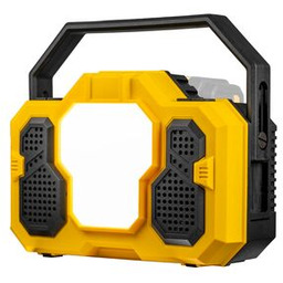 Radio budowlane z lampą LED 20 V NUTOOL