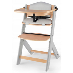 Kinderkraft Enock Krzesełko Do Karmienia Drewniane Z Wkładką