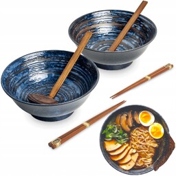 Zestaw Miseczki Chochelki i Pałeczki Do Zupy