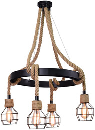 Polux Druciany zwis ring ROPE ALEGRA 312495 rustykalny
