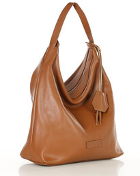 Torebka damska worek hobo bag skóra naturalna -